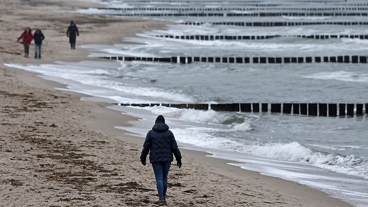 Es wird stürmisch vor allem an den Küsten.