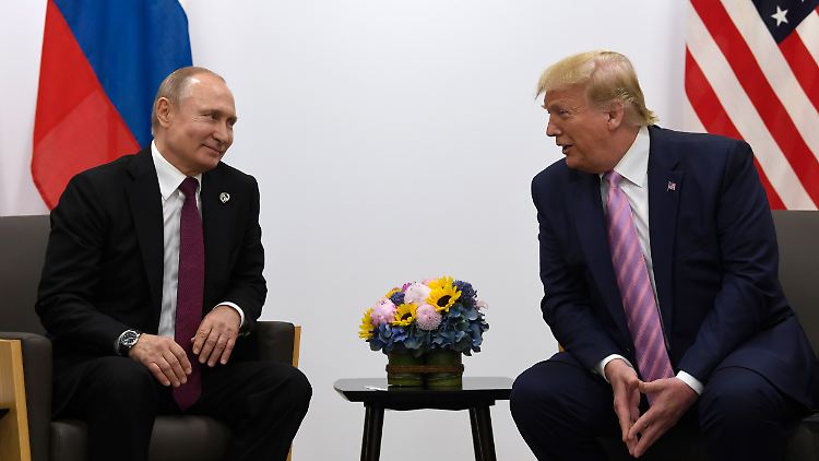 Trump spricht von einem "sehr guten Verhältnis zu Putin".
