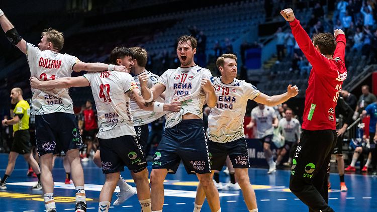Norwegen jubelt nach einem dramatischen Spiel.