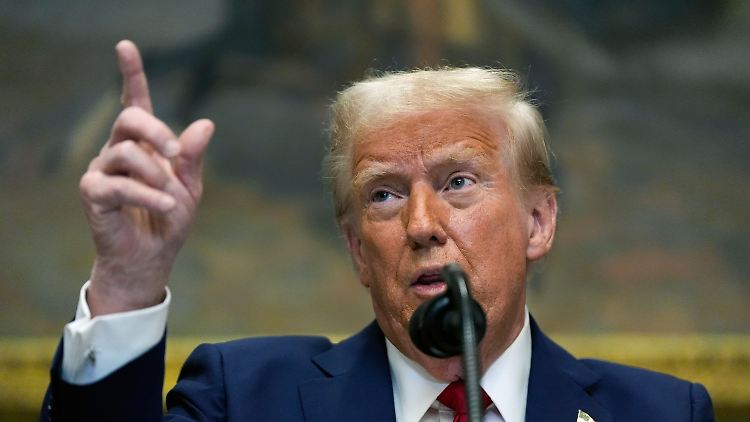 "Ich habe es auf die harte Tour gemacht", sagte Trump.
