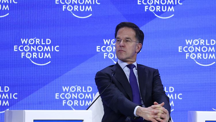 Rutte:  "Wir müssen klarstellen, dass Wladimir Putin kein Vetorecht und keine Stimme dazu hat, wer in Zukunft der NATO beitreten wird."