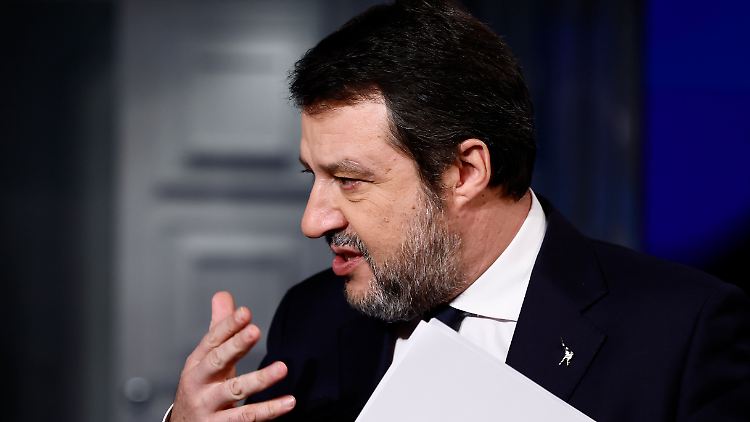 Will es bei der WHO-Mitgliedschaft Italiens Trump gleichtun und austreten: Italiens Vize-Ministerpräsident Salvini.