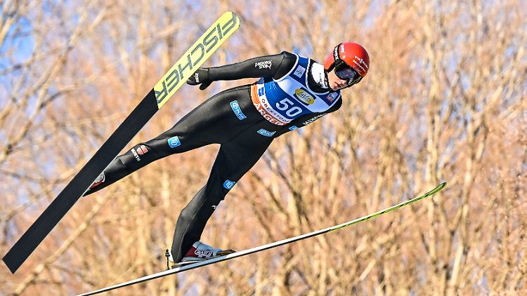 Karl Geiger war zweimal bester Deutscher, schaffte es aber nur einmal in die Top Ten.