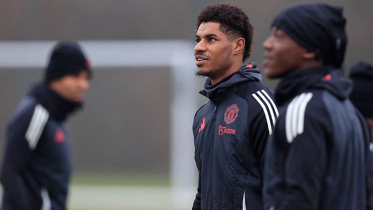 Trainieren darf Marcus Rashford immerhin mit dem Team.