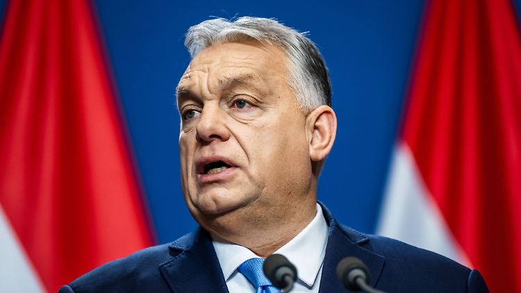 Ungarns Ministerpräsident Viktor Orban blockierte wochenlang eine EU-Entscheidung zur Verlängerung von Russland-Sanktionen. (Archivbild)