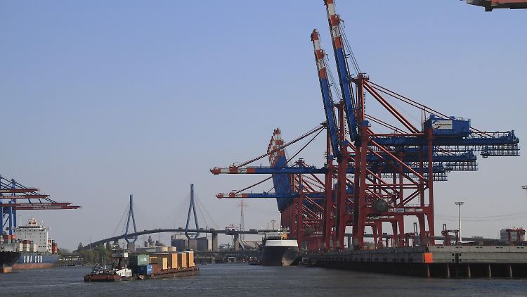 Auch der Hamburger Hafen wäre von einer fortgesetzten Rezession betroffen.