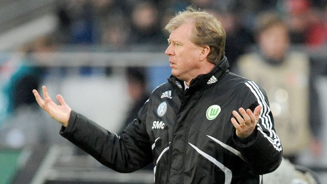 Rat- und erfolglos: Steve McClaren, Ex-Trainer des VfL Wolfsburg.