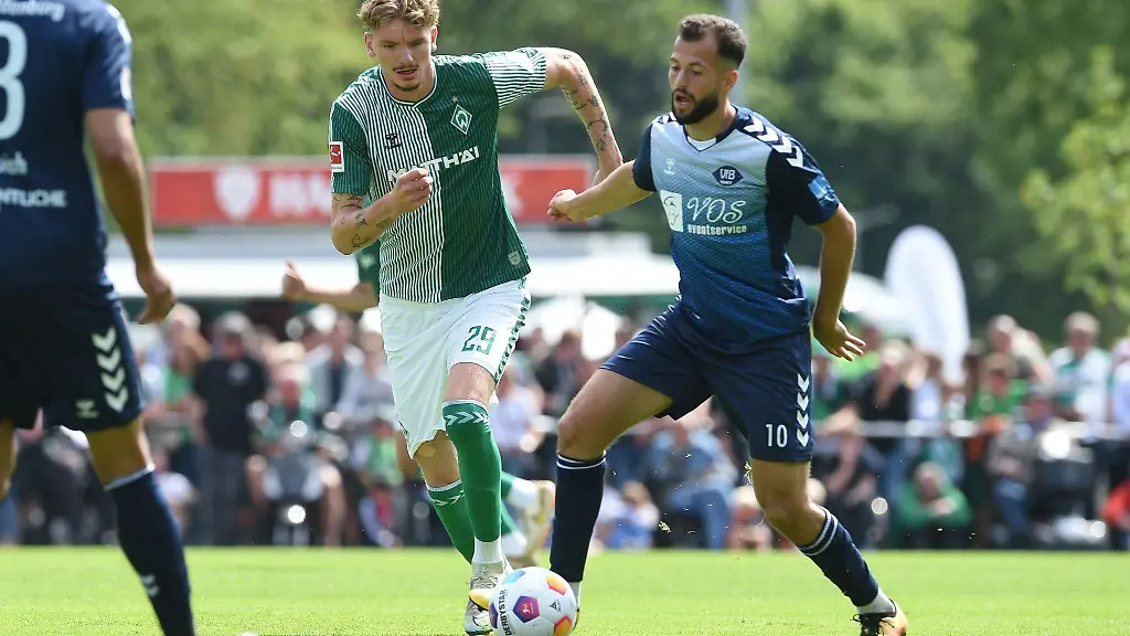 Werders-Nick-Woltemade-gegen-Oldenburgs-Kamer-Krasniqi-r