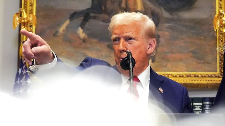 Trump setzt seinen angekündigten Kurs unaufhörlich fort.