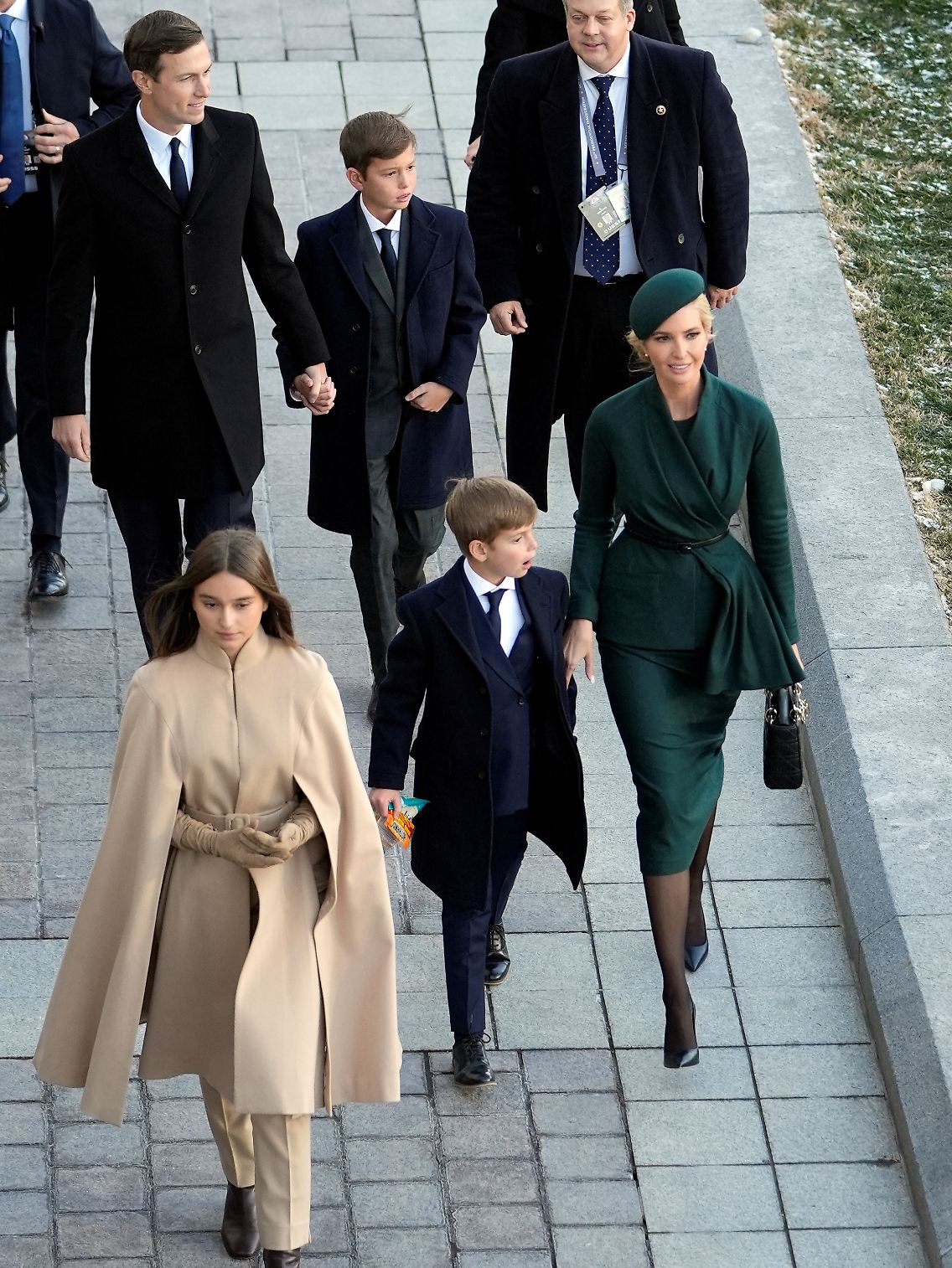 Ein bisschen auch wie Melania ...