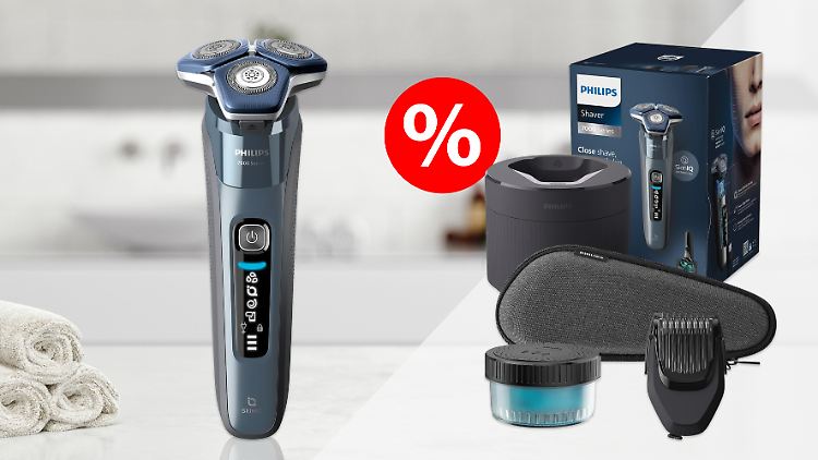 Günstig wie nie zuvor: Der Philips Shaver S7000 ist bei Amazon im Angebot.
