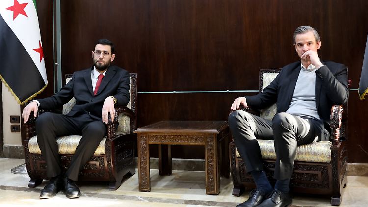 Mohammed Abasid empfing unter anderem Björn Gehrmann.