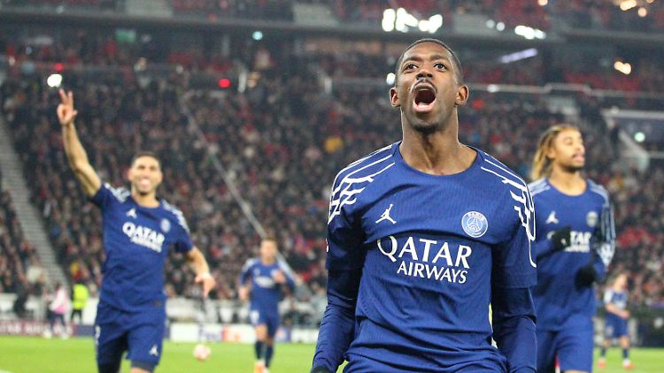 Ousmane Dembélé lieferte ein glorreiches Spiel ab.