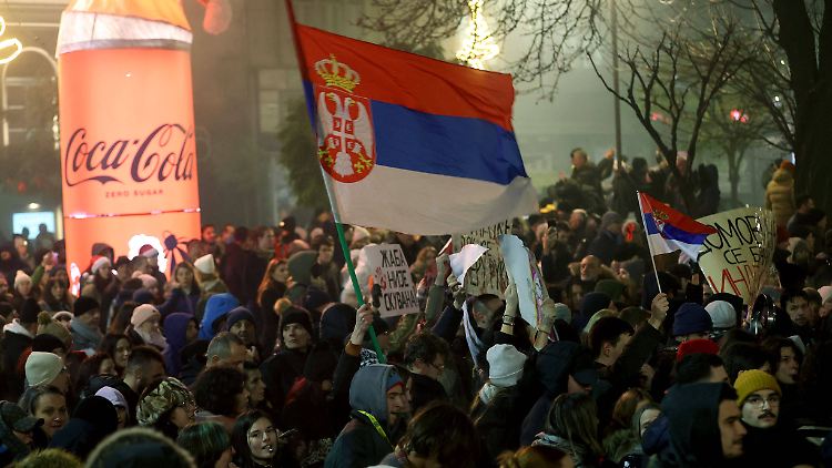 Seit Wochen mobilisieren Studierende in Serbien zu Protesten gegen die Regierung.