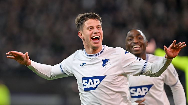 Adam Hlozek gehörte zu den Torschützen der TSG Hoffenheim.