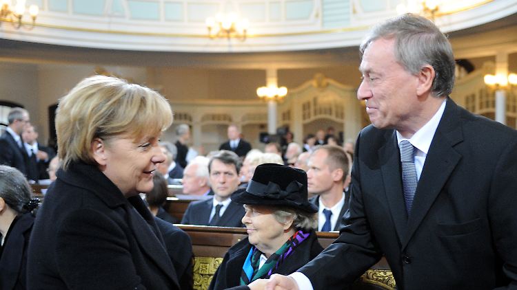 Merkel und Köhler im Jahr 2010.