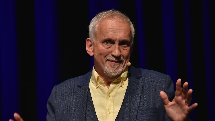 Jussi Adler-Olsen bei einem Literaturfestival im Jahr 2022.