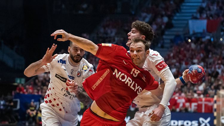 Welthandballer Mathias Gidsel war auch im Endspiel der überragende Spieler.