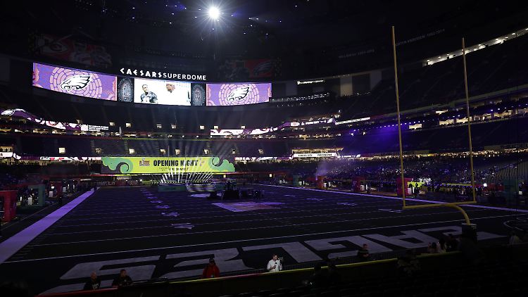 Können die Eagles am Sonntag trotz Fluch im Superdome in New Orleans bestehen?