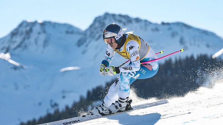 Lindsey Vonn ist bei der WM, damit hatte sie selbst nicht gerechnet.