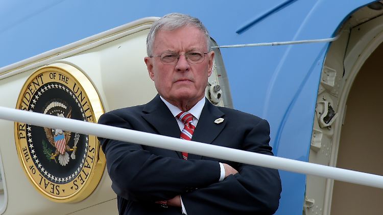 Keith Kellogg will in München Verbündete zu Gesprächen treffen.