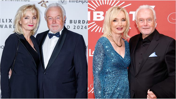 Annette Marberth-Kubicki und Wolfgang Kubicki im April 2024 und im Januar 2025 .