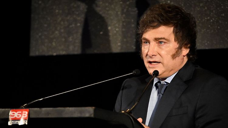 Argentiniens Präsident Javier Milei zog seinen Post zurück.