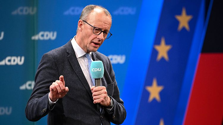 Merz' Union kommt aktuell nur noch auf 28 Prozent.
