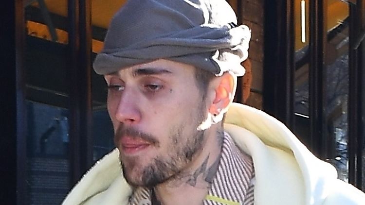 Nur noch ein Schatten seiner selbst: Justin Bieber auf einem aktuellen Foto.
