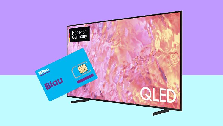 Fernseher zum Mobilfunkvertrag – warum nicht? Bei Blau.de lohnt sich das aktuell.
