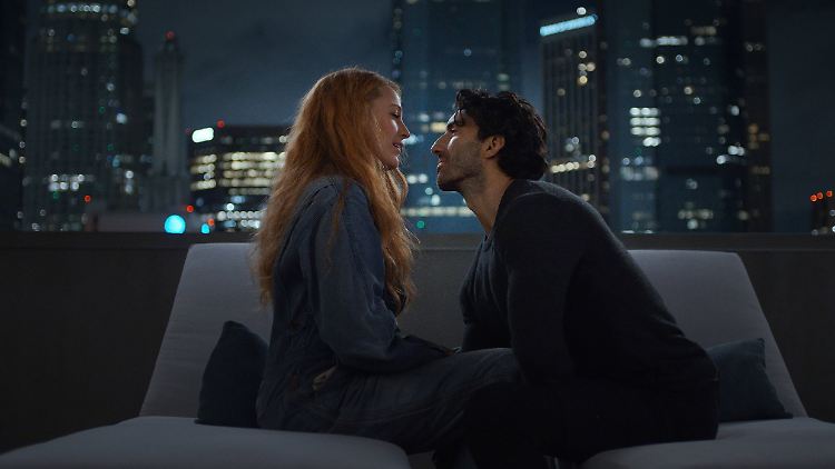 Harmonie soll beim Dreh von "Nur noch ein einziges Mal" nur vor der Kamera geherrscht haben: Blake Lively und Justin Baldoni.