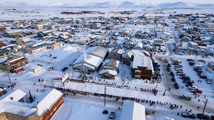 Die Maschine war auf dem Weg von Unalakleet nach Nome (im Bild).