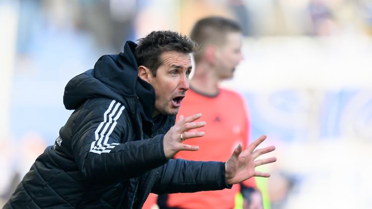 Sieht ein vogelwildes Spiel: Miroslav Klose.