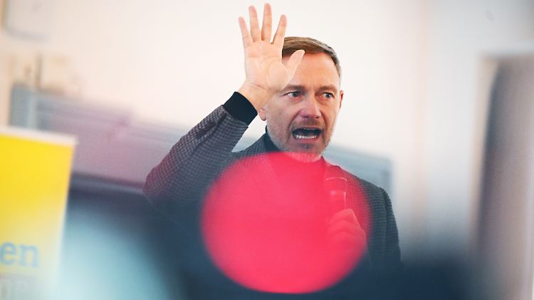 Hat noch Hoffnung auf einen Sitz im Bundestag: Christian Lindner.