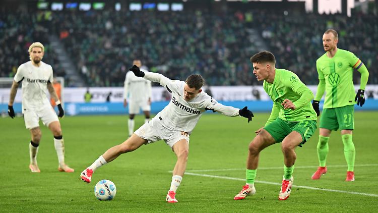 Florian Wirtz wurde gegen Wolfsburg eingewechselt.