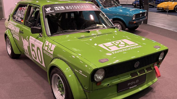 Mit einem 110 PS starken Bergrennen-Polo begann 1977 die Motorsportkarriere des damals kleinsten Volkswagen-Modells.
