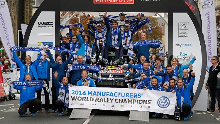 Rallye-Siege in Serie: Der Volkswagen Polo R WRC gewann von 2013 bis 2016 WM-Trophäen.