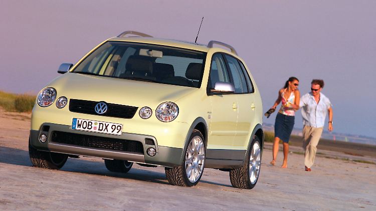 Crossover-Pionier: Der Polo Fun von 2004 basierte auf der vierten Polo-Generation.