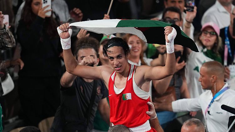 Boxerin Imane Khelif gewann in Paris Gold für Algerien und steht seitdem im Zentrum eines beschämenden Konflikts.