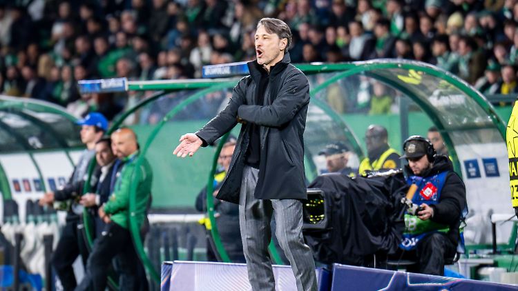 Noch ein ungewohntes Bild: Niko Kovac als Trainer von Borussia Dortmund.