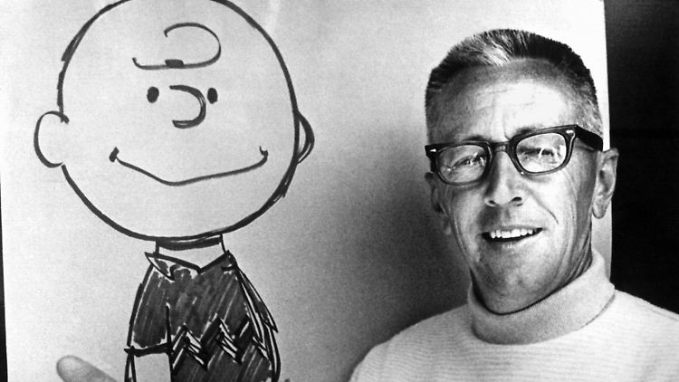 Arbeitete bis zuletzt an seinen "Peanuts": Charles M. Schulz.