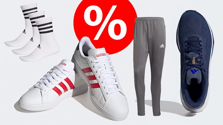 Bis zu 60 Prozent Rabatt gibt es auf ausgewählte Artikel im Outlet-Bereich des Online-Shops von Adidas.