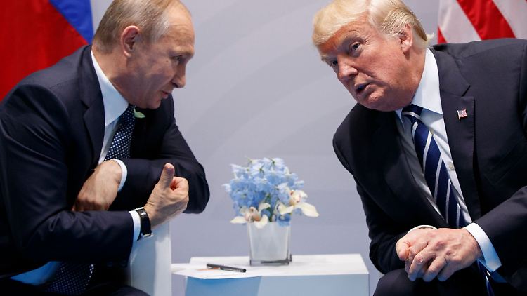 Trump kam mit Blick auf Putin fast ins Schwärmen. Ihm wurde schon in seiner ersten Amtszeit eine Nähe zu dem Kremlchef nachgesagt. (Archivbild)