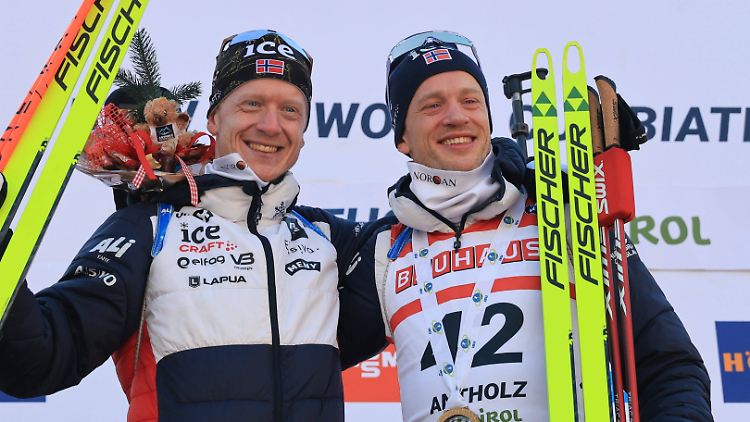 Zwei Legenden, ein Nachname: Johannes Thingnes und Tarjei Bö.
