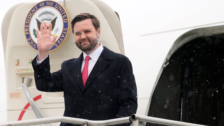J.D. Vance ist bereits in München angekommen. 