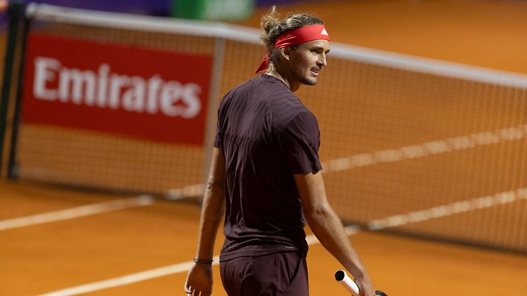 Zverev erwies sich nicht gerade als guter Verlierer.