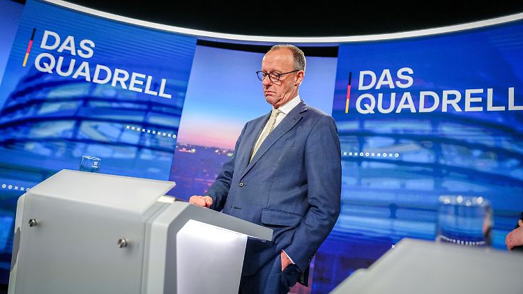 "Sehr klar und sehr deutlich" will Merz mit dem US-Vize gesprochen haben.