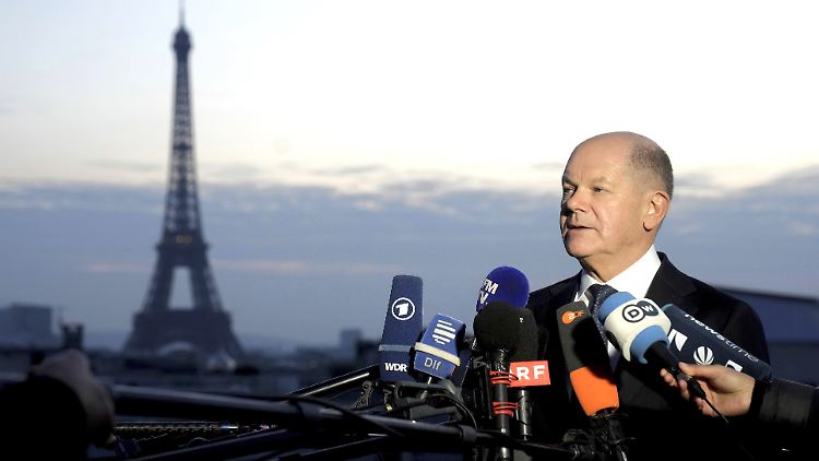 Scholz will "keine Aufteilung der Sicherheit und der Verantwortlichkeit zwischen Europa und den USA".