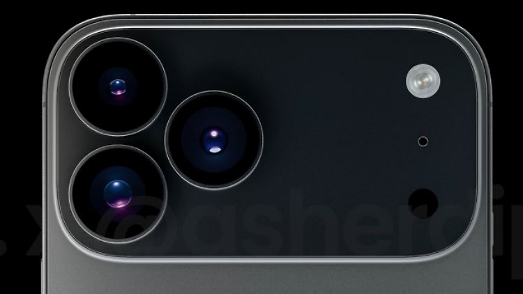 So soll die Kameraeinheit des iPhone 17 Pro aussehen.