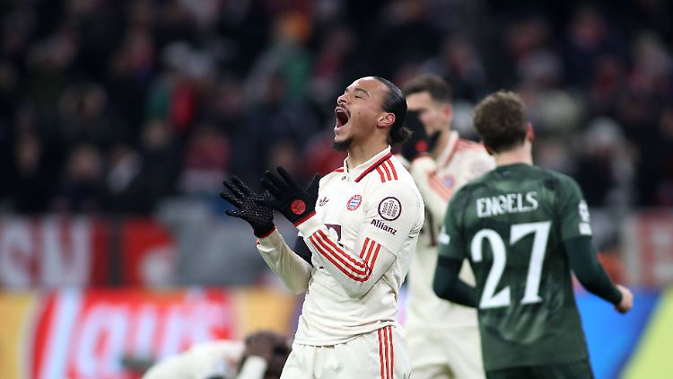 Leroy Sané und sein Team wandelten bis zur letzten Sekunde am Rande des Desasters.